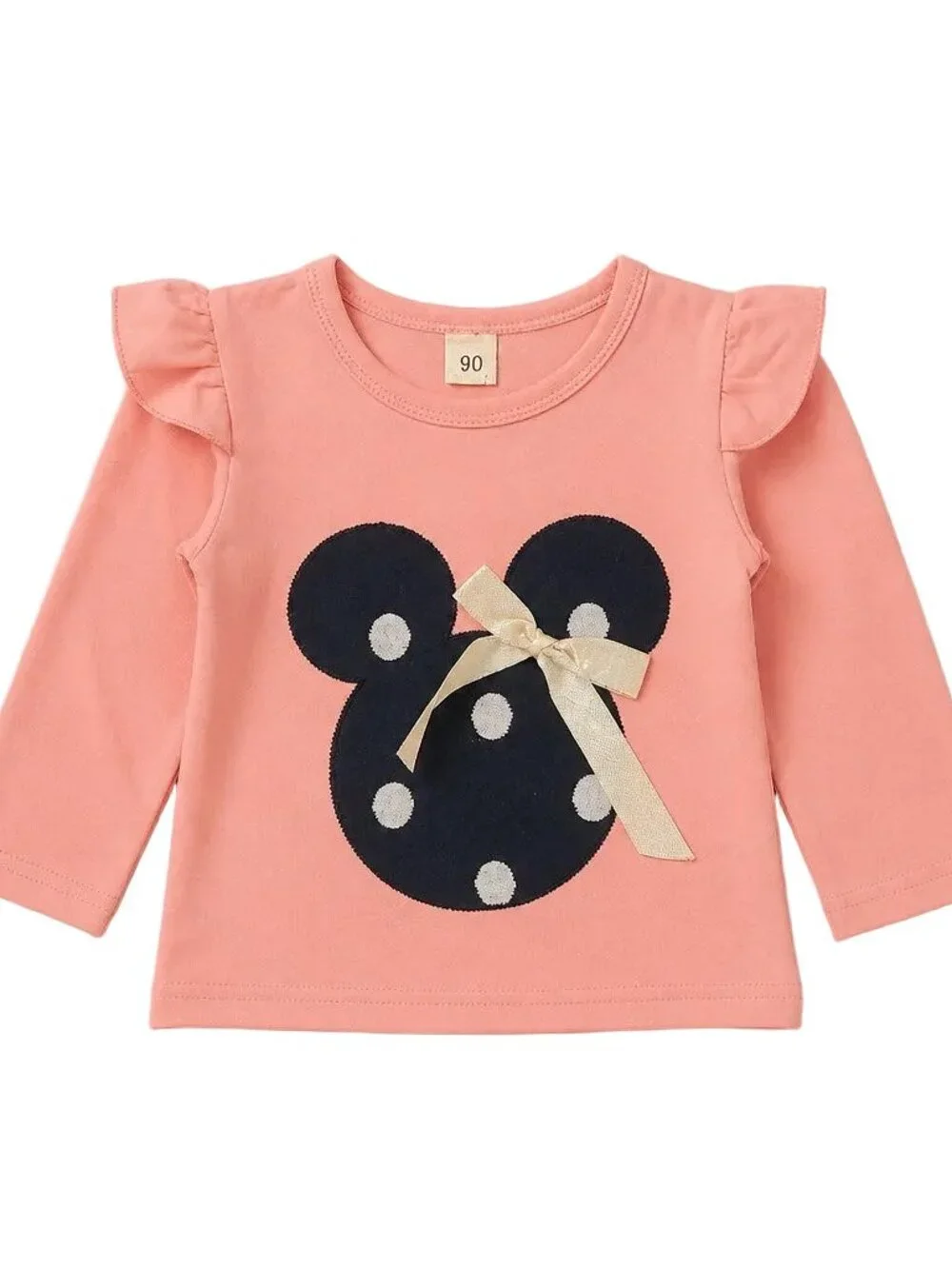 Minnie Mouse Cotton Two Piece Skirt Over Leggings Outfit